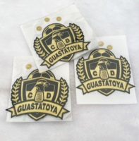 Logo 3D personnalisé thermocollant Patchs TPU haute fréquence Transfert de chaleur en caoutchouc pour vêtement Conception en relief