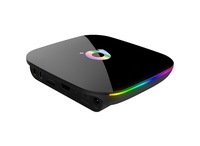 Récepteur TV satellite Allwinner H6, Android 9.0 OS, lecteur multimédia en streaming TV Internet, noir, Smart Wifi Q Plus, boîte TV