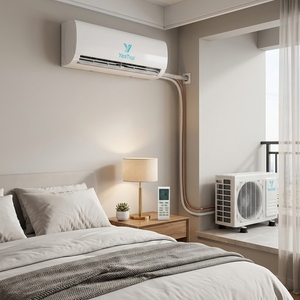 Climatiseur mural split haute efficacité, système de refroidissement et de chauffage haute performance pour usine - Product Image 6