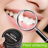 100% poudre de charbon de bois naturel pour soins bucco-dentaires beauté biologique activée naturelle soins personnels hygiène buccale blanchiment des dents