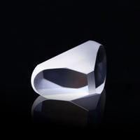 Prisme pyramidale à trois faces en matériau K9 BK7, prisme de toit réfracteur pour instruments optiques