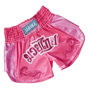 Pantalones cortos personalizados de Muay Thai BOXING MMA FIGHT Kickboxing BOXING WEAR bordado Muay Thai Shorts para hombres, niños, niñas, adolescentes y mujeres - Product Image 1