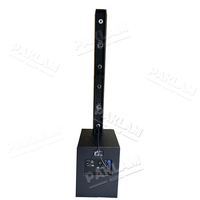 Sistema de PA Activo Profesional PAKLAM AUDIO CS-8415 de 8*4.5'' con Columna de 15 Pulgadas, Altavoces de Rango Completo Activos de 1300W de Baja Frecuencia