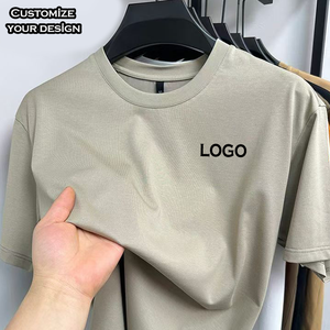 T-shirts unisexes surdimensionnés de haute qualité, coupe ample, 220 grammes, coton lourd, épaules tombantes, impression personnalisée, t-shirt vierge - Product Image 3