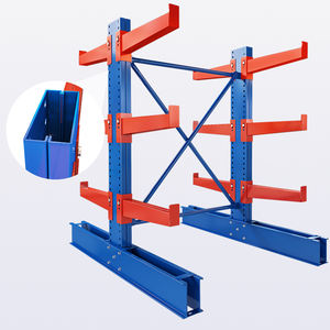 עמיד חובה תעשייתי מדפים יחידת מדפים מתכווננת עמיד מתנודות מערכת מיסוך לאחסון מחסן - Product Image 4