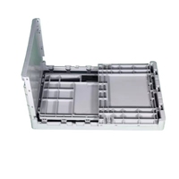 Conteneur en plastique pliable 600*400*340, boîte de rangement empilable, capacité de charge de 30 kg