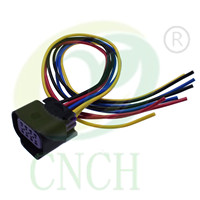 Arnés de Cableado CNCH de 8 Pines, Sensor de Posición del Cuerpo del Acelerador TPS, Conector Adaptador de Conductor de Cobre Puro, Cable de Conexión, Compatible con GM