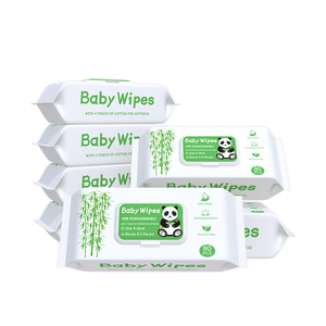 En gros non parfumé l'eau lingettes bébé lingettes doux matériaux sensibles nouveau-né livraison bébé lingettes échantillons babywipes <span class=keywords><strong>humide</strong></span> serviette distribuer - Product Image 1