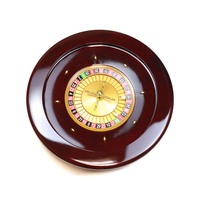 Roulette de casino en bois de haute qualité, 22 pouces, style européen et américain, jeu de divertissement pour fêtes, en vente