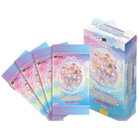 10 boîtes de cartes KAKAWOW Sanrio Cosmos roses, mignonnes, Hello Kitty, cartes de journal intime, jouets, cadeaux, boutique d'anime, salle de diffusion en direct, vente en gros