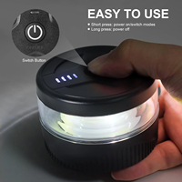 Luces Estroboscópicas LED Magnéticas Recargables USB-C con Control Remoto Inalámbrico, Luz de Advertencia, Impermeables IP67 para Camión