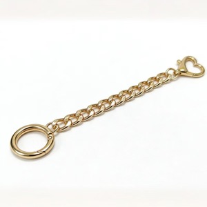 Llavero de Metal de Aleación, Mosquetón Redondo de Estilo Clásico, Colgante con Forma de Corazón, Accesorio para Joyería DIY - Product Image 3