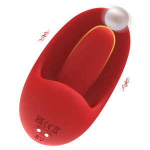 S-Hande Nieuwe Aanwinst Tonglikkende Vibrator Vrouwen Dubbele Stimulatie <span class=keywords><strong>Massage</strong></span> Seks Speelgoed Volwassenen voor Koppels - Product Image 1