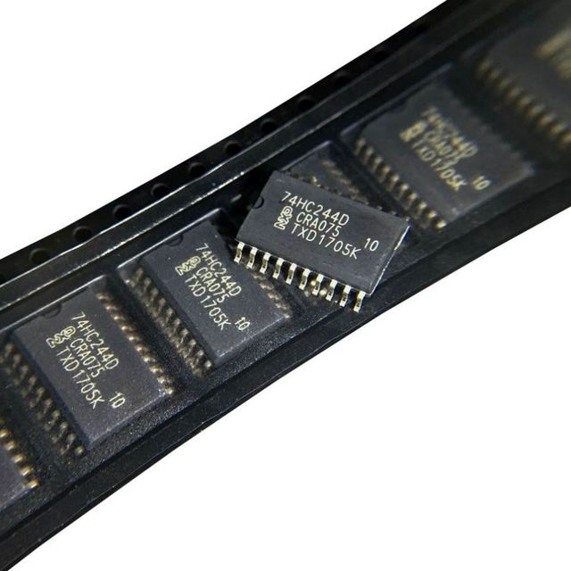 JQW Original Imported 74HC244D 653 SOIC-20 Three-State Output Eight Channel Buffer Line Driver Chip China Origin 24/7 Support