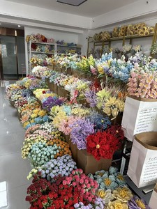 Bouquet di <span class=keywords><strong>Fiori</strong></span> all'Uncinetto Assortiti, <span class=keywords><strong>Fiori</strong></span> Artificiali in Cotone Fatti a Mano, Lunga Durata, per Casa e Ringraziamento, Vendita all'Ingrosso dalla Cina - Product Image 2