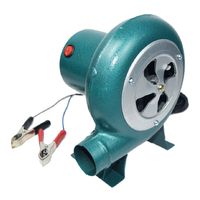 Ventilateur souffleur à vitesse réglable DC12V pour foyer, assistance à la combustion pour poêles et barbecues