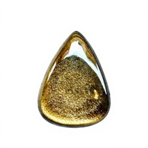 FAIJAN GEMS Pierre roulée d'obsidienne dorée AAA, cristal de guérison poli, pierre précieuse pour l'équilibre énergétique, la méditation et la spiritualité, Rajasthan - Product Image 1
