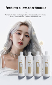 Despigmentante Profesional HAOXIN Sin Amoníaco, 4 Opciones de Volumen, Despigmentante Orgánico para el Cabello, 59 Colores, Venta al por Mayor para Salones, Fábrica OEM - Product Image 4