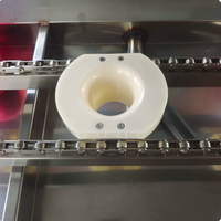 Plateau pour bouteilles de 5 gallons pour machine de remplissage d'eau en fût, support de fût en plastique personnalisé, pièces de rechange pour ligne de production de boissons