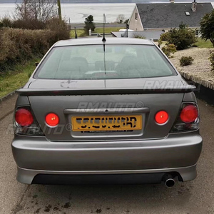 Aileron de coffre arrière style TRD modifié en noir/fibre de carbone pour Lexus IS 1999~2004 - Product Image 4