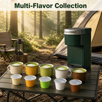 Capsules de Matcha Latte Végétaliennes, Dosettes de Thé Vert Espresso, Machine à Café Monodose, Vente en Gros, Fournisseur d'Usine