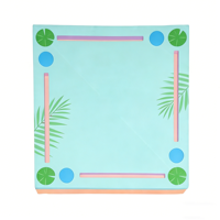 Tapis de Mahjong Pliable de Haute Qualité en EVA, Plateau Flottant avec Étui de Transport