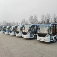 Minibus électrique de 8 m, 23 places, bus de transport urbain pour l'école et les entreprises, couleur personnalisée, garantie de 12 mois