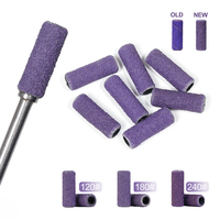 Bandes de ponçage roses professionnelles C/M/F pour manucure et pédicure, limes à polir pour ongles, outils personnalisés pour ongles en acrylique