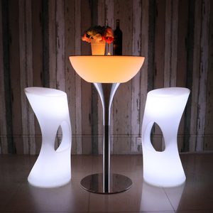 Thương Mại Light <span class=keywords><strong>Up</strong></span> Led Bistro Cong Vòng Cao Top Thường Vụ Portable Cocktail Interactive <span class=keywords><strong>Bar</strong></span> Bảng - Product Image 4