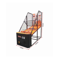 Machine de jeu de basket-ball à pièces bon marché Machine de jeu d'arcade de basket-ball Offre Spéciale Machine de basket-ball normale