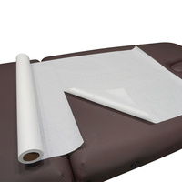 Rouleau de drap de lit perforé lisse de 21 po x 225 pi jetable OEM d'usine de 26 ans pour table d'examen sur civière