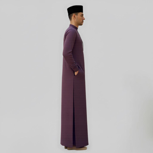 Fournisseur Malaisien de Jubah pour Femmes, Plissé, Sans Repassage, Casual, Tricot Automnal, Moden, Tailles S-5XL, Raya 2025, Qualité Constante, Stock Disponible - Product Image 4