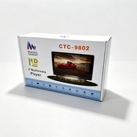 Pemutar DVD Mobil Android 9 Inch Layar Sentuh Navigasi GPS Dengan Kamera Mundur Dudukan Dashboard Universal Bluetooth
