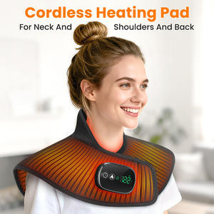 USB Rechargeable Sport Inception Heated Shawl <b>Neck</b> & Shoulder <b>Warmer</b> Hot Compress Mat Cordless Shoulder Pad - Product Image 5