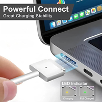 Embout magnétique 45W pour adaptateur de chargeur MacBook Air, modèles 11" et 13" 2012-2017 (A1435/A1436/A1465/A1466), charge rapide universelle