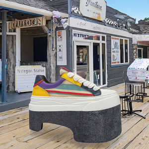 Zapatillas Deportivas Casuales de Verano 2026 para Hombre, Estilo Informal, con Plataforma, para Caminar, con Amortiguación, Malla, Estilo Retro - Product Image 3