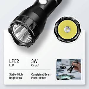 Lampe torche tactique industrielle antidéflagrante certifiée CNEX T4 WOSEN pour travaux pétroliers et gaziers, lampe de travail rechargeable à LED - Product Image 2