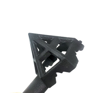 Grille de démarreur de charbon de <span class=keywords><strong>bois</strong></span> en fonte pour barbecue en plein air, pour Camping et grillades - Product Image 6