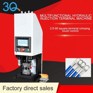 Macchina Crimpatrice Idraulica Semi-Automatica 3Q 10T con Schermo Touch da 7 Pollici, Gamma 2.5-95 mm² per Produzione Cavi - Product Image 2
