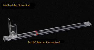 Hookei Display OEM Botella automática con resorte Bandejas de exhibición de bebidas Empujador de estante para productos - Product Image 2