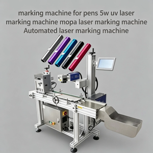 Máquina de Marcado Láser UV Mopa de Alta Velocidad con Función de Clasificación Automática para Codificación Permanente en Lápices de Cejas Cosméticos - Product Image 2