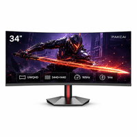 Moniteur LCD PC Gaming 34 pouces 4K HDR 99% sRGB 165Hz 21:9 pour PC de jeu - Grande Vente