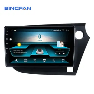 Pemutar DVD Mobil Honda, Radio 4 Core Android 10.0 untuk Honda Insight RHD 2009-2021 Stereo Radio Navigasi GPS