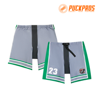 Shorts de hockey PUCKPROS sur mesure, service OEM, camouflage, 100% polyester, imperméable, respirant, écologique, coupe-vent, unisexe