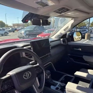 Espejo retrovisor de cuero de doble fila para Toyota Tundra Híbrida 4WD Automática, de calidad de importación, para uso comercial y todoterreno, con LED izquierdo oscuro. - Product Image 4