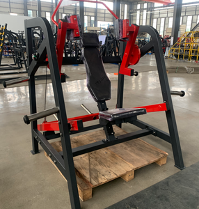 Platenbelaste zittende pull-over krachttrainingsapparatuur, fitnessapparatuur, arm- en rugtrainer voor gebruik in de sportschool - Product Image 4