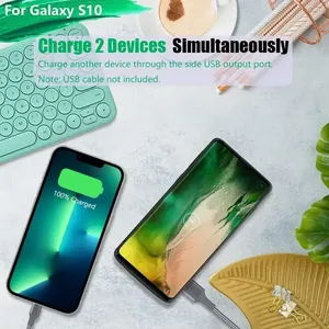 Étui de batterie 10000mah pour <span class=keywords><strong>Samsung</strong></span> Galaxy S10 <span class=keywords><strong>S10E</strong></span> S10 Plus Chargeur de batterie Étui de batterie S10 Plus Batterie externe Housse de charge de batterie - Product Image 6
