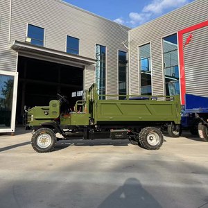 Triciclo Motorizzato a Quattro Ruote Motrici Completamente Chiuso con Cassone Ribaltabile Diesel per Agricoltori e Consegna Merci Transfrontaliere - Product Image 3