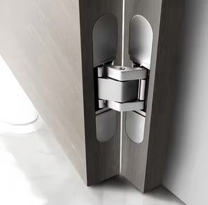 Bản lề che giấu điều chỉnh 3D cho cửa nhôm và gỗ, bản lề cửa vô hình - Product Image 1