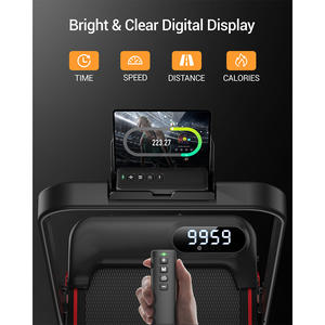 Caminadora ROBORE U18F de 10.5 km/h y 2.5 HP con 3 Niveles de Inclinación, Pantalla LED y 15% de Inclinación para Hogar y Oficina - Product Image 2